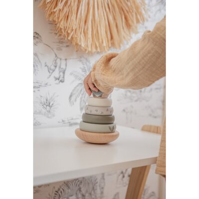 Stapelringen Balance Olive Green