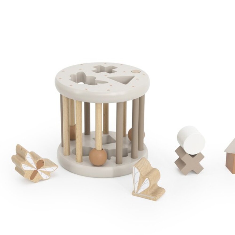 Shape Sorting Wheel Nougat