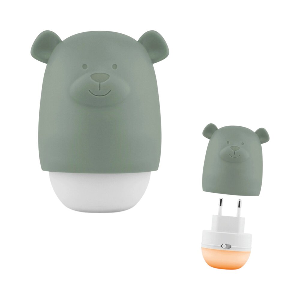 Nachtlampje- Benny the bear Green