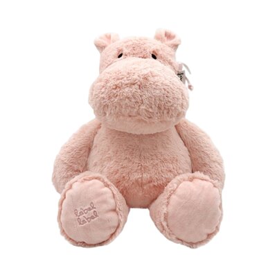Knuffel Nijlpaard hippo Harvey L Pink