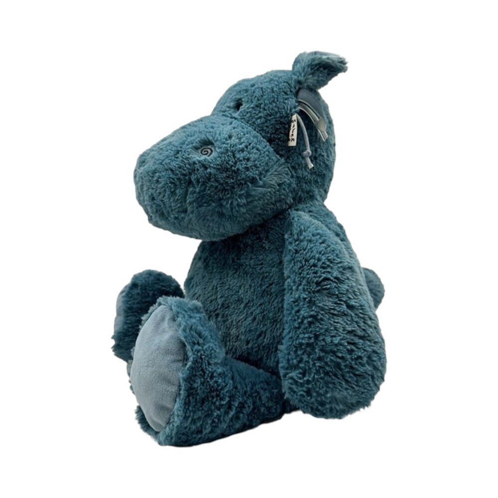 Knuffel Nijlpaard hippo Harvey L Blue