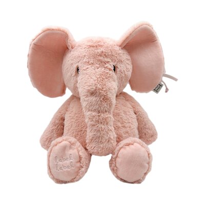 Knuffel Olifant Elly L Pink