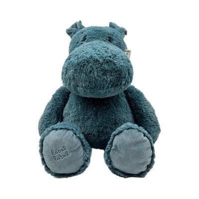 Knuffel Nijlpaard hippo Harvey L Blue