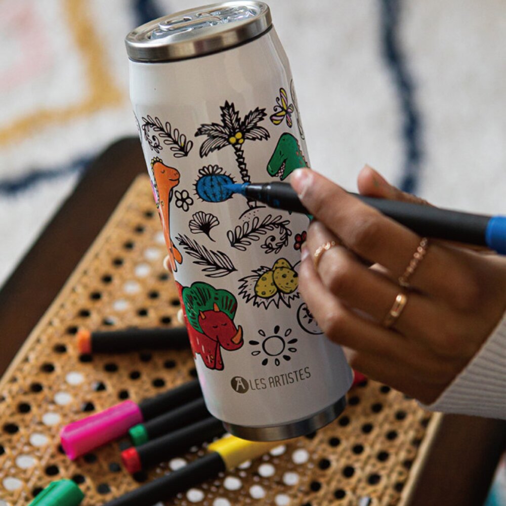 Thermosbeker / drinkfles 500ml DIY creatieve set Snoopy