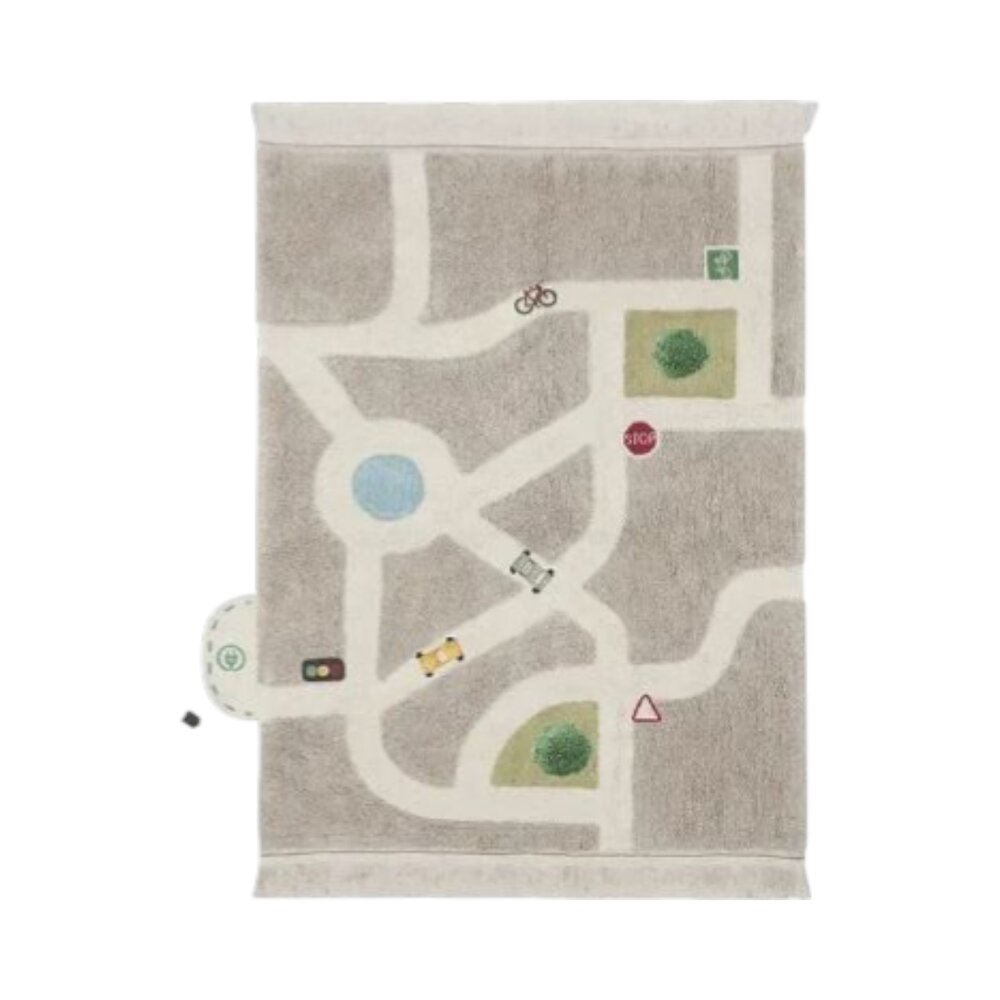 Wasbaar speeltapijt Eco-City - 120x170 cm