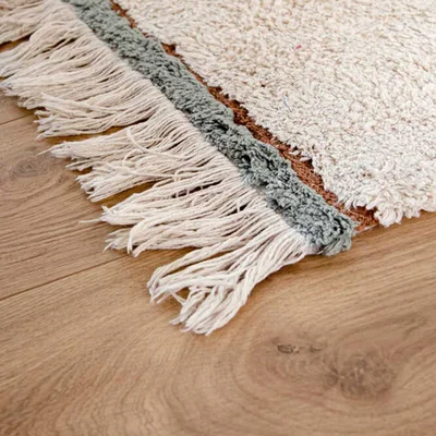 Wasbaar tapijt Lanes Vintage Blue - 90 x 130 cm