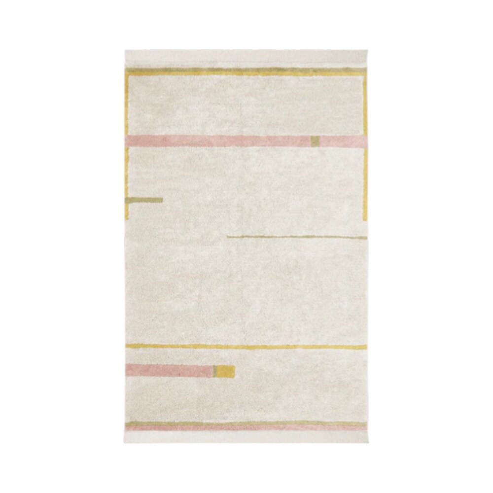 Wasbaar tapijt Lanes Vintage Nude - 200x300 cm