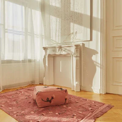 Wasbaar tapijt English Garden Ash Rose - 140x210 cm