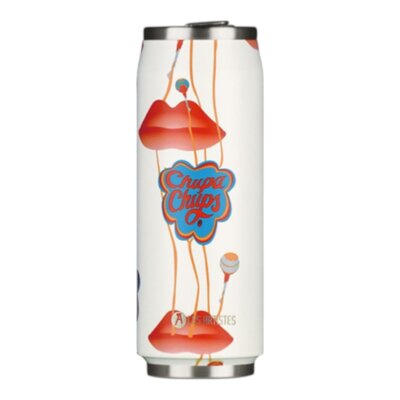 Thermosbeker / drinkfles blik 280ml Chupa Kiss