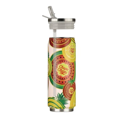 Thermosbeker / drinkfles blik 280ml Chupa Fruit