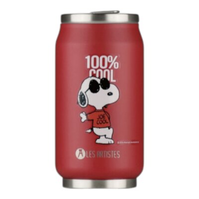 Thermosbeker / drinkfles blik 280ml Cool Snoopy