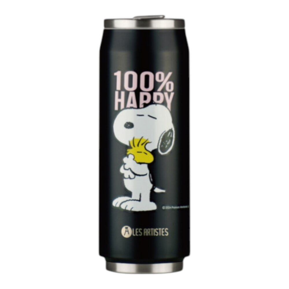 Thermosbeker / drinkfles blik 500ml Happy Snoopy