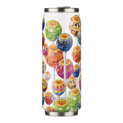 Thermosbeker / drinkfles blik 500ml Chupa Pops