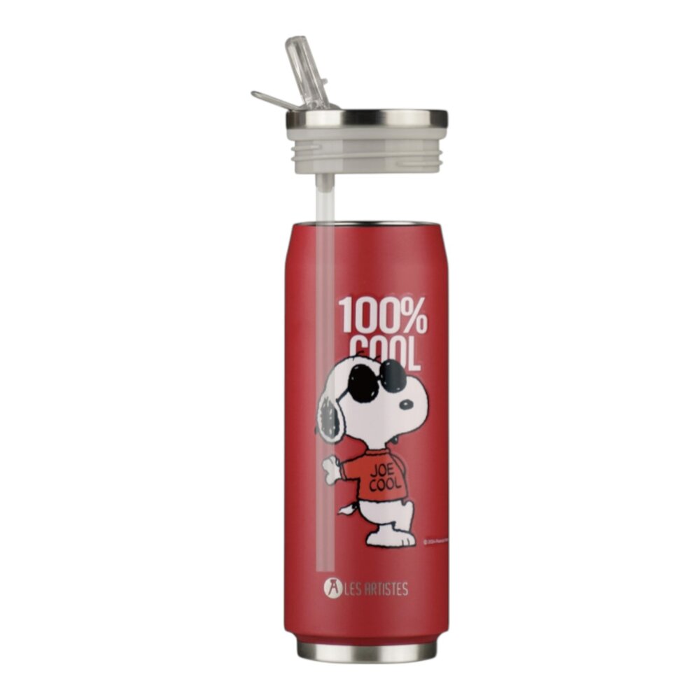 Thermosbeker / drinkfles blik 500ml Cool Snoopy