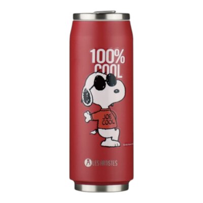 Thermosbeker / drinkfles blik 500ml Cool Snoopy