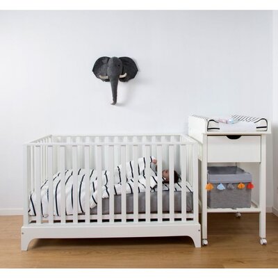 Meegroeibed Ref 17 + Frame - 70x140 Cm - MDF Hout - Wit