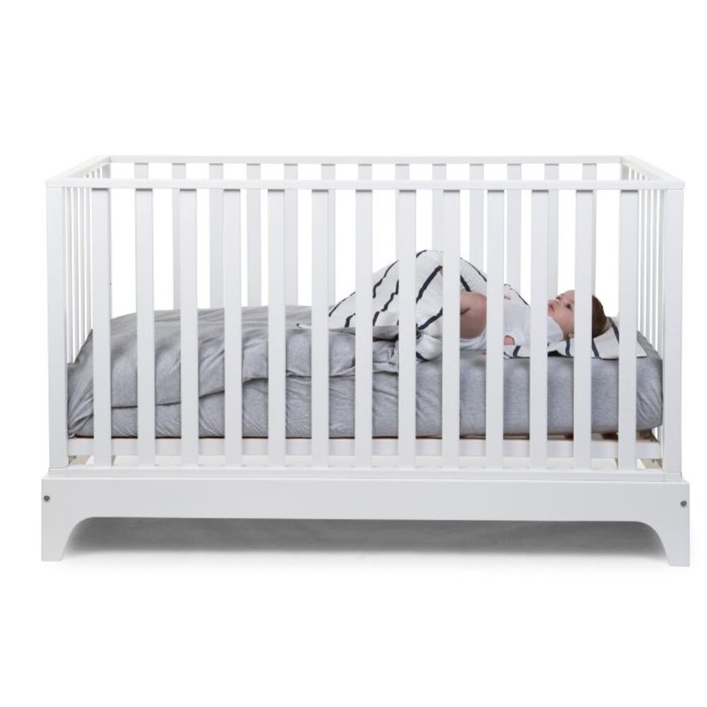 Meegroeibed Ref 17 + Frame - 70x140 Cm - MDF Hout - Wit