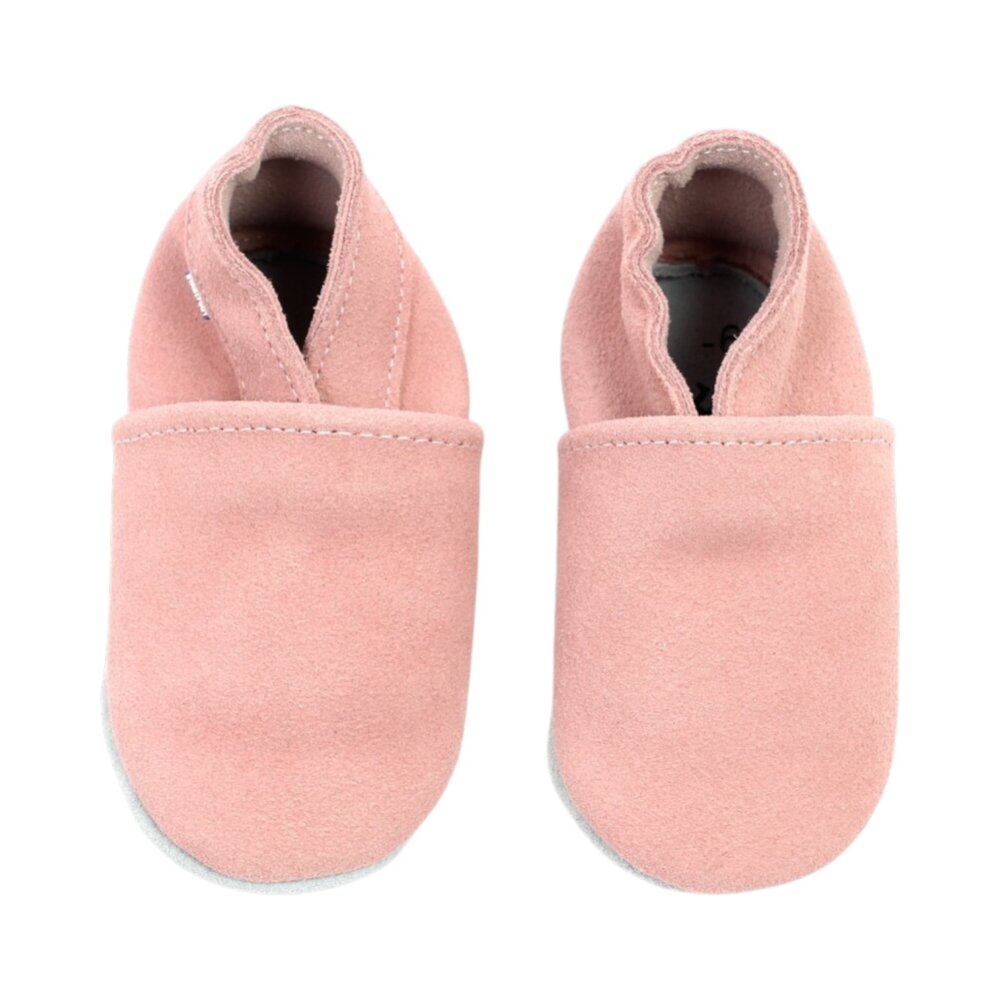 Babysoft slofjes Antique/Roze