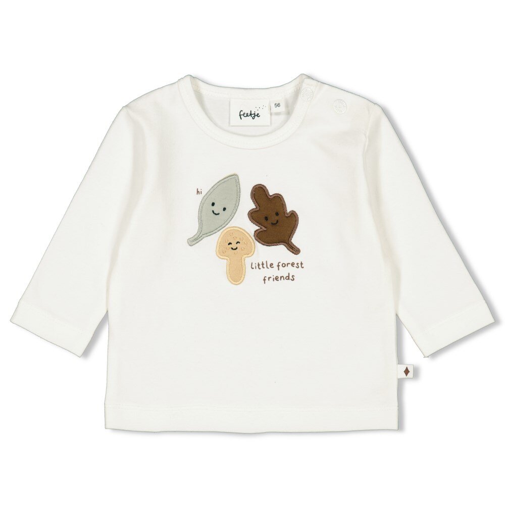 T-shirt little forest friends Offwhite