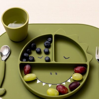 Bekers - Silicone - Set van 2 Mr. Dino Bekers - Silicone - Set van 2 Mr. Dino