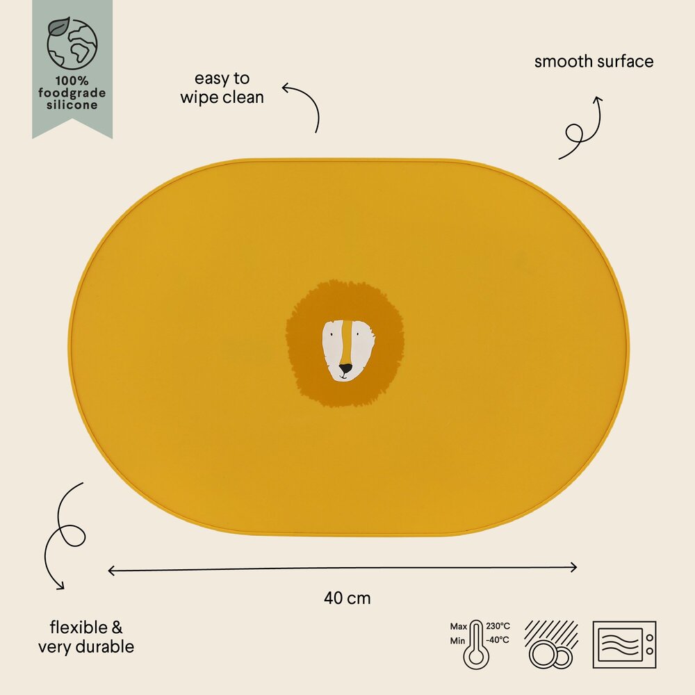 Placemat - Silicone Mr. Lion