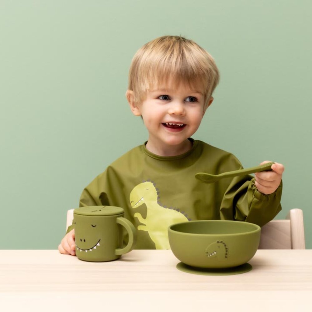 Kom met zuignap - Silicone Mr. Dino