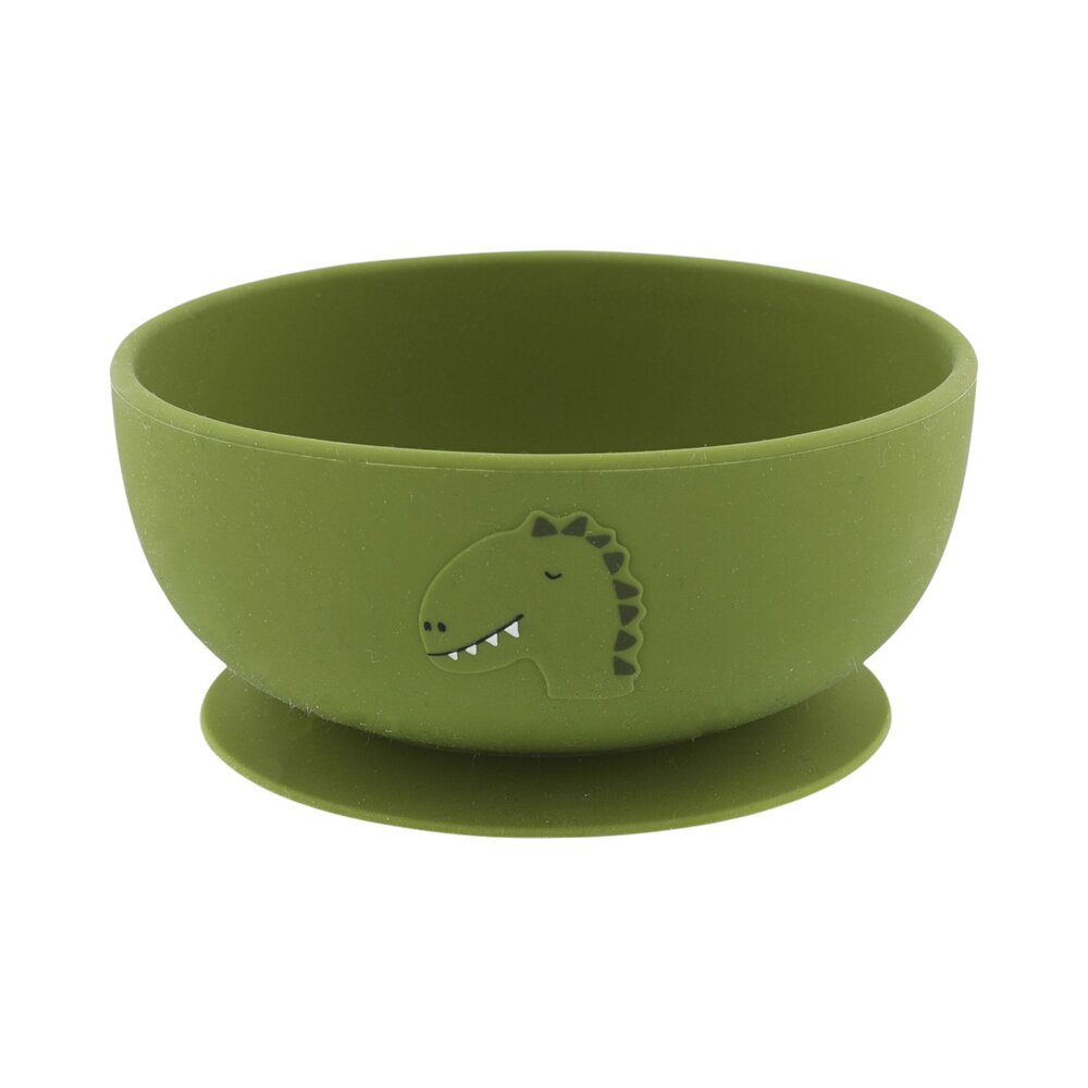 Kom met zuignap - Silicone Mr. Dino