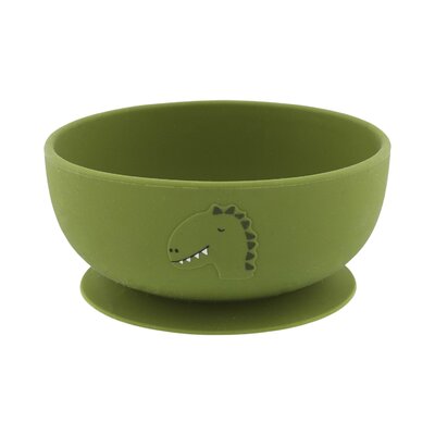 Kom met zuignap - Silicone Mr. Dino