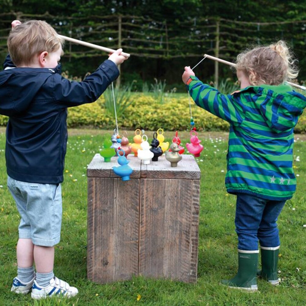 Kermiseenden-set 'Regenboog'