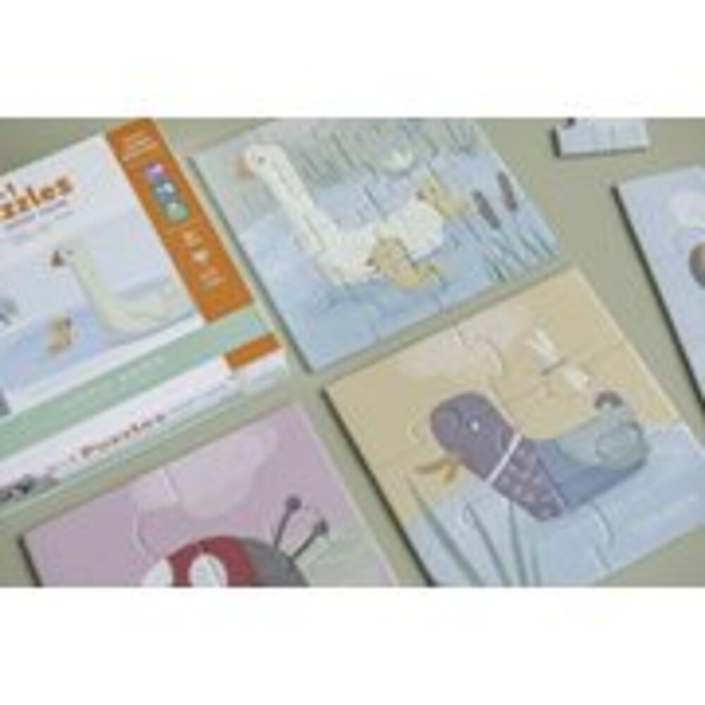 4 in 1 puzzel gans
