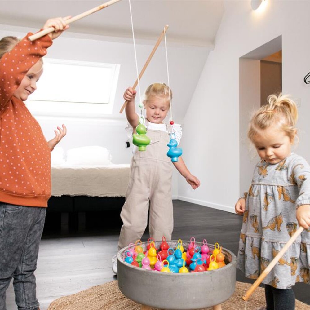 Kermiseenden-set 'Regenboog'