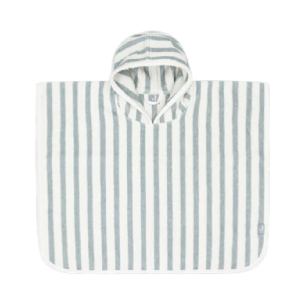 Badponcho Stripe Terry - GOTS Olive Green
