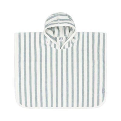 Badponcho Stripe Terry - GOTS Olive Green