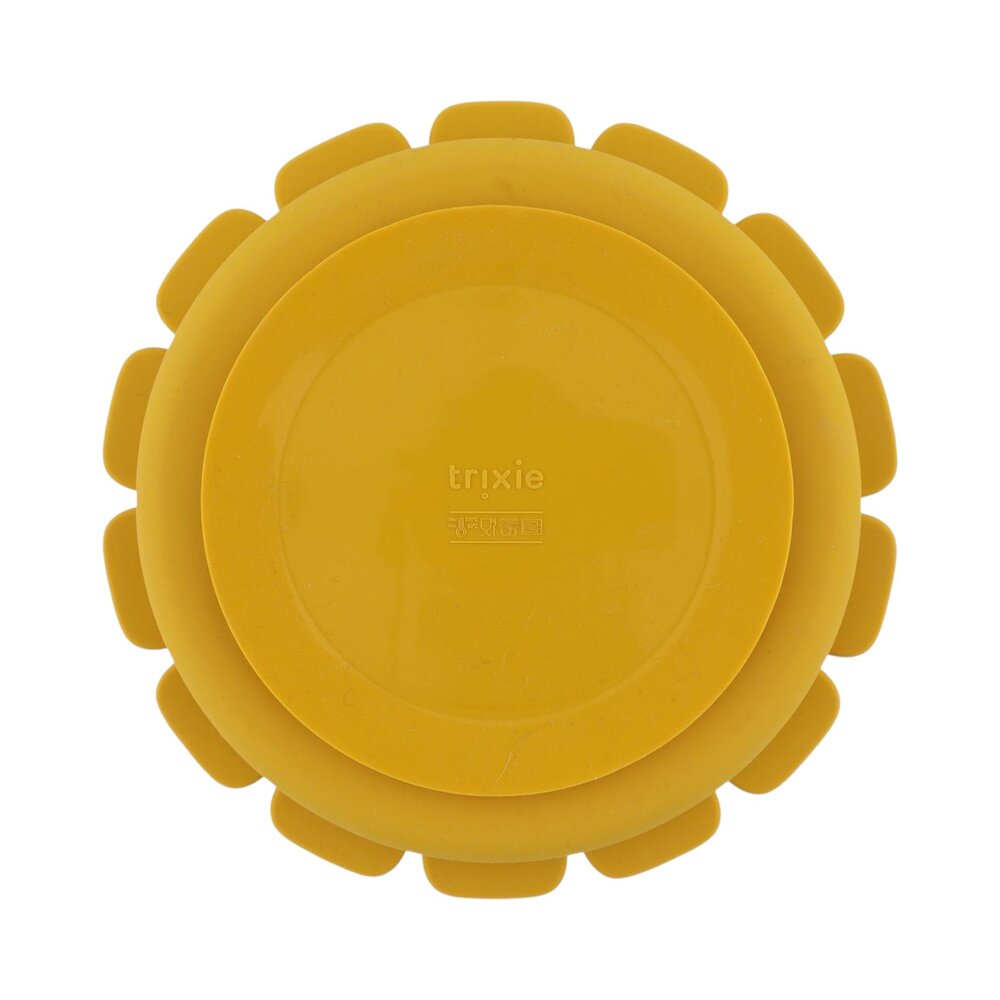 Bord met vakjes en zuignap - Silicone Mr. lion Bord met vakjes en zuignap - Silicone Mr. lion