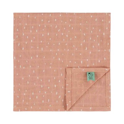 Hydrofiele doek - 55x55cm - Set van 3 Rosy Rabbit 