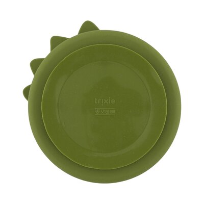 Bord met vakjes en zuignap - Silicone Mr. Dino