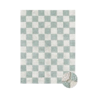 Wasbaar tapijt Kitchen Tiles - 200x300 cm Blue Sage 