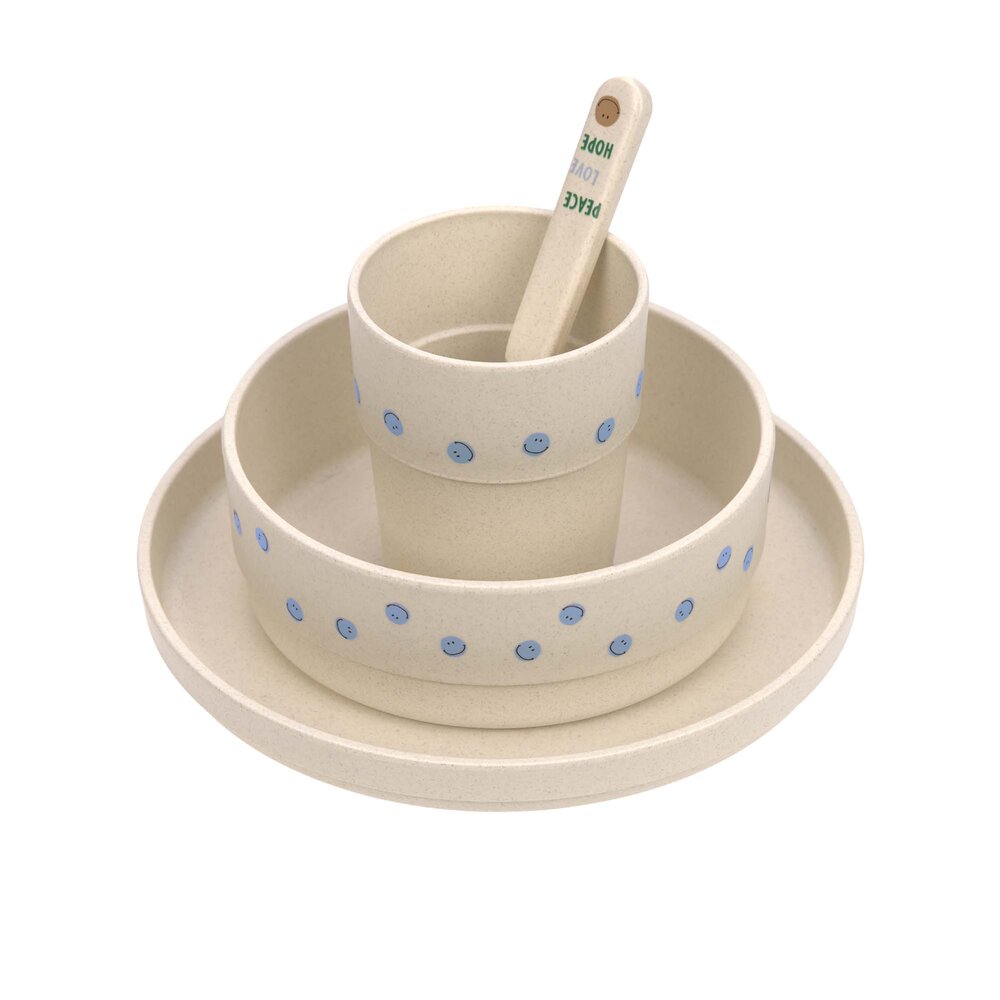 Eetset - SMILE - Sky blue