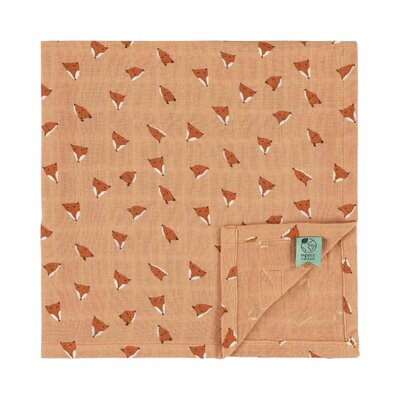 Hydrofiele doek - 55x55cm - Set van 3 Fierce Fox Hydrofiele doek - 55x55cm - Set van 3 Fierce Fox