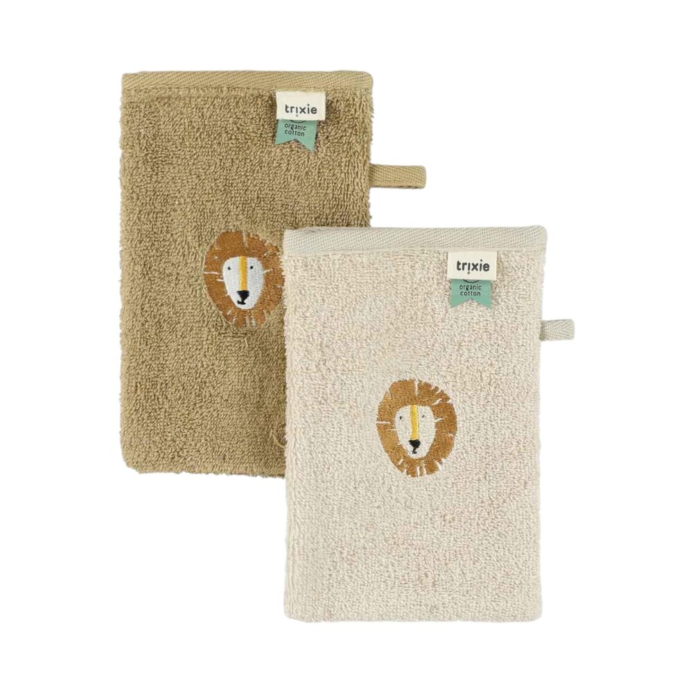 Washandje - Set van 2 Aura Lion