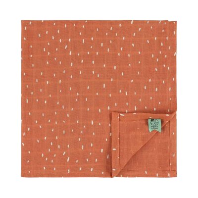 Hydrofiele doek - 55x55cm - Set van 3 Fierce Fox Hydrofiele doek - 55x55cm - Set van 3 Fierce Fox