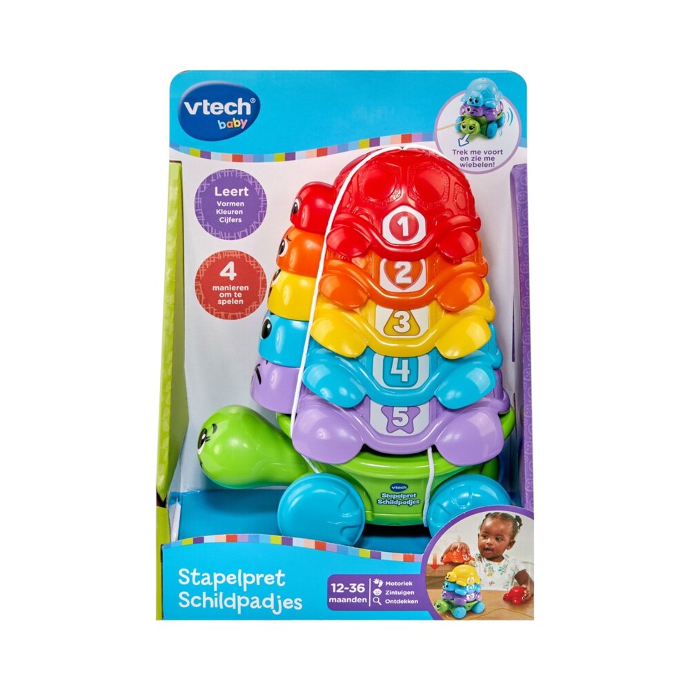 Stapelpret Schildpadjes