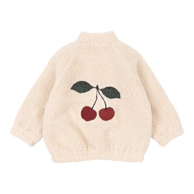 Jazz teddy bomber jas Sand dollar