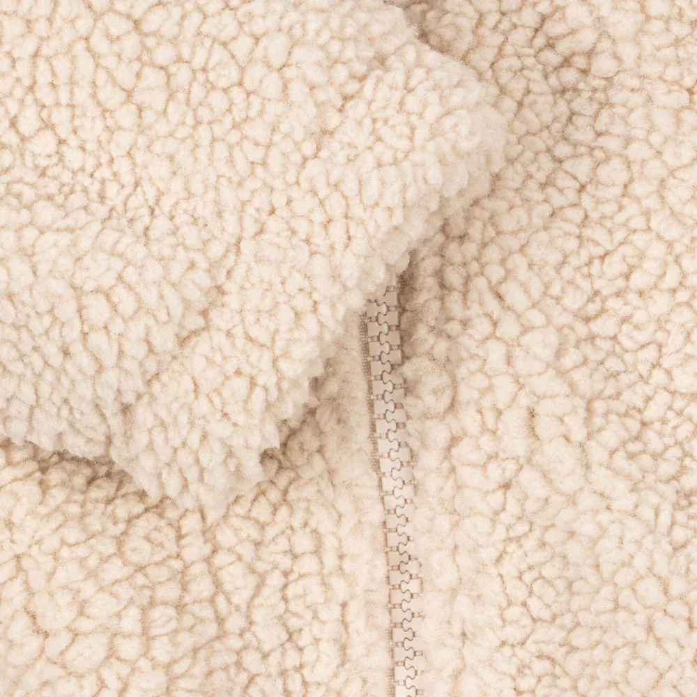 Jazz teddy bomber jas Sand dollar