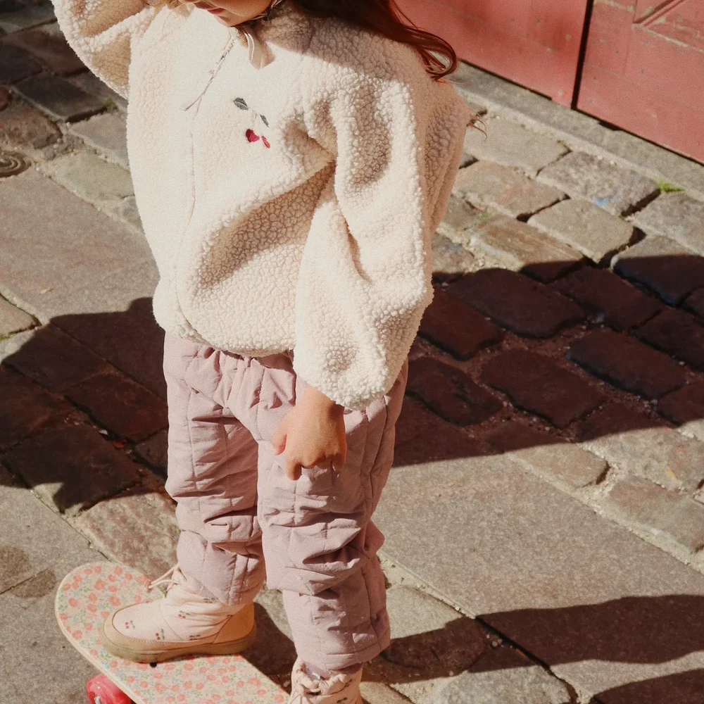 Jazz teddy bomber jas Sand dollar