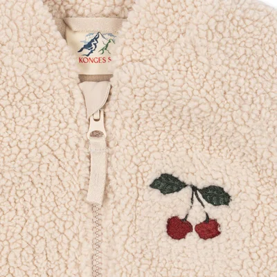 Jazz teddy bomber jas Sand dollar