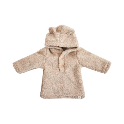 Novy gemakkelijk aantrekbaar jasje Teddy Beige