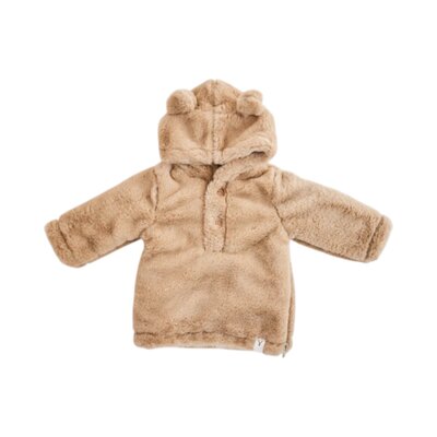Novy gemakkelijk aantrekbaar jasje Fluffy Brown
