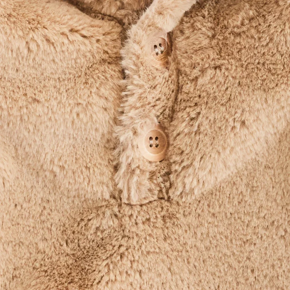 Leny Onesie Fluffy Brown