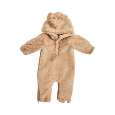 Leny Onesie Fluffy Brown